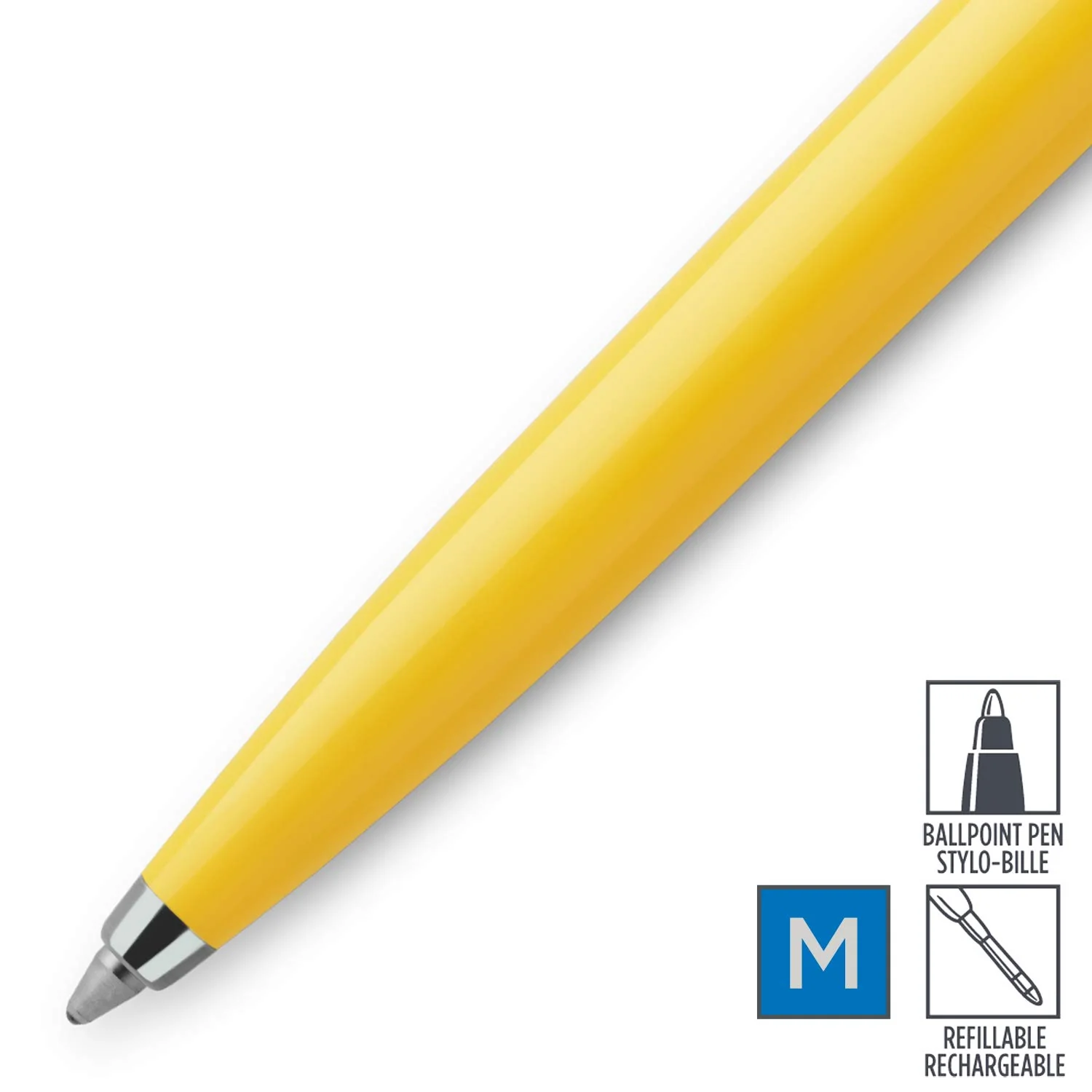 Parker Jotter Originals Yellow Ballpoint Pen - Image 4