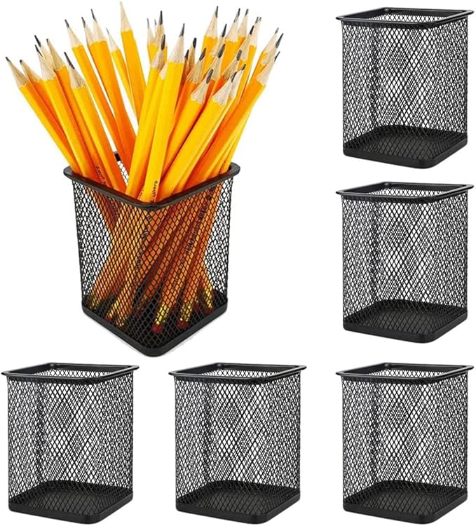 Pen Stand and Stationery Holder Metal Mesh Choras - Image 6