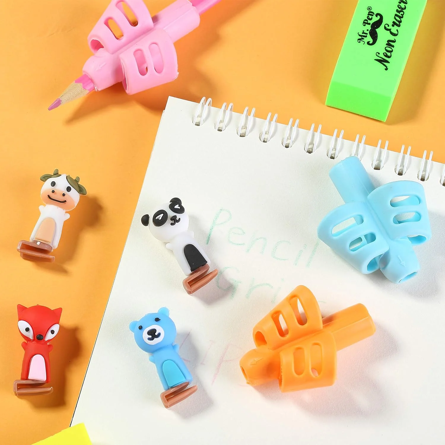 Pencil Grips Pen Holder Pack Of 4 - Image 3