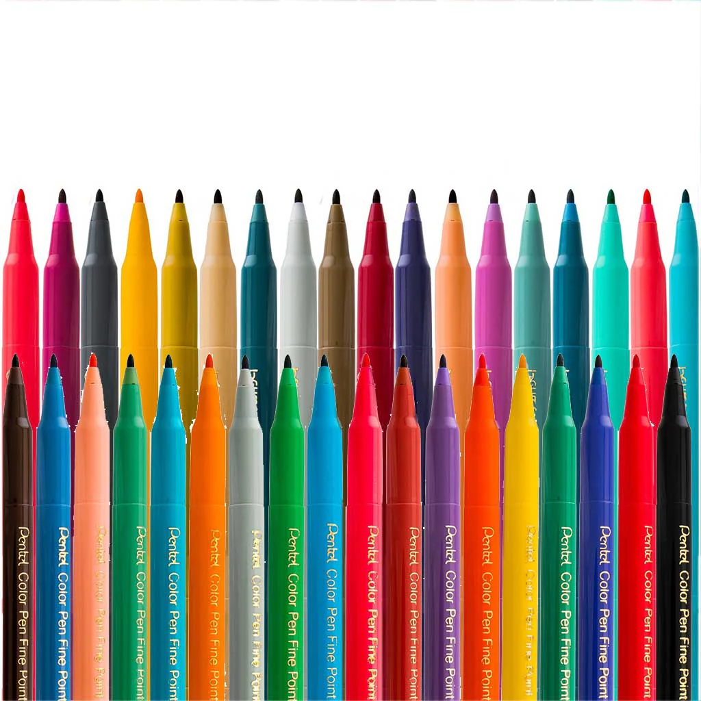 Pentel Arts Color Pen Marker Set - Image 5