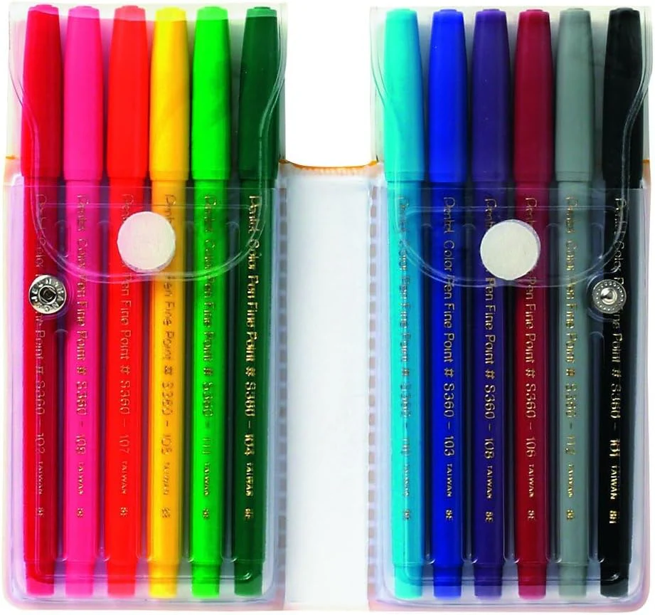 Pentel Arts Color Pen Marker Set - Image 7