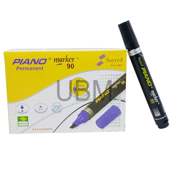 Piano Permanent Marker Chisel Tip 90 1pc