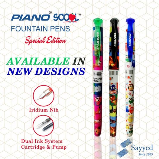 Piano Schol Fountain Pen Special Edition Pack of 10 - Image 2