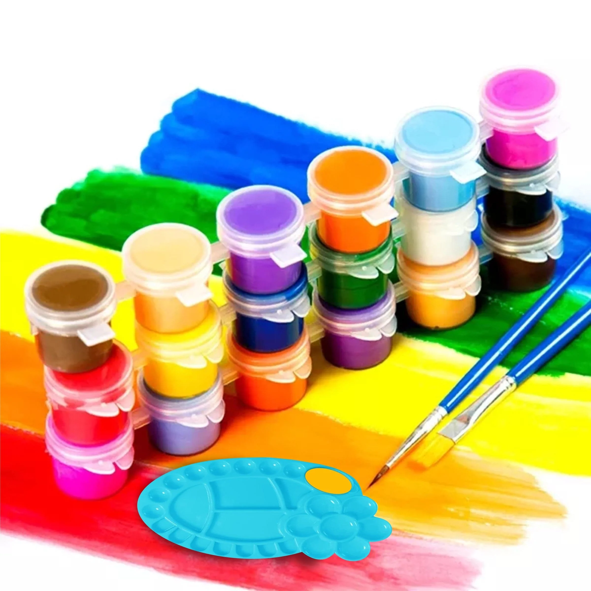 Plastic Paint Palette 26 Pot Small - Image 3