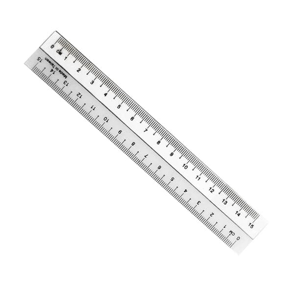 Plastic Ruler 400star 12"