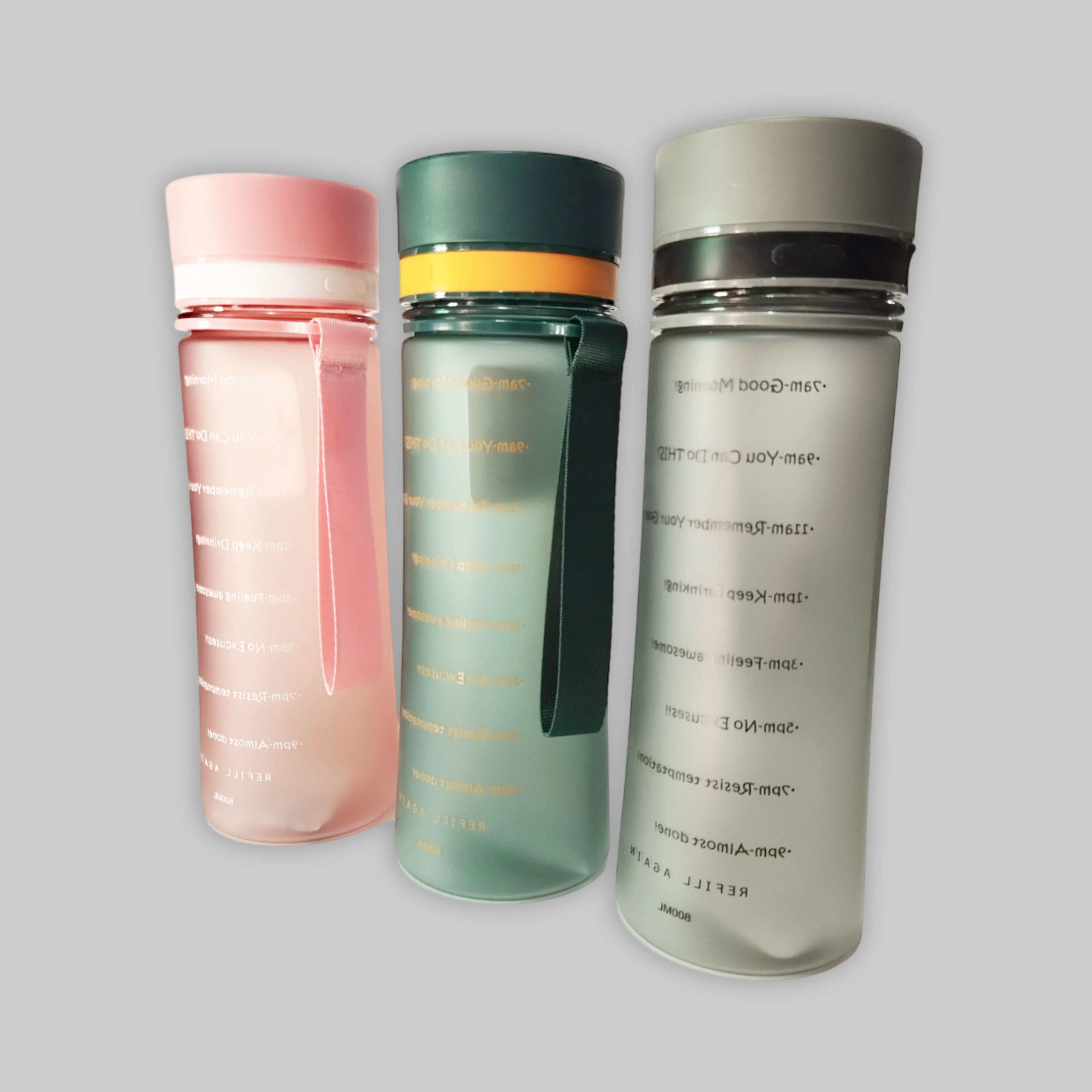 Portable Plastic Sports Water Bottle 800ml - Image 4