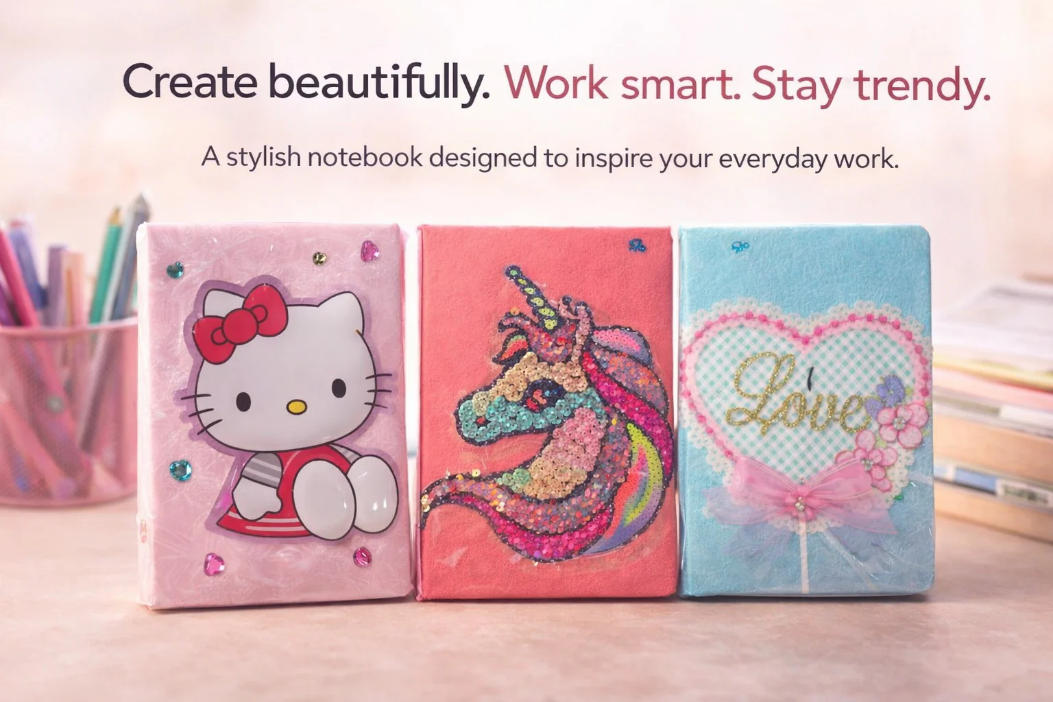 Fancy 3D Notebooks