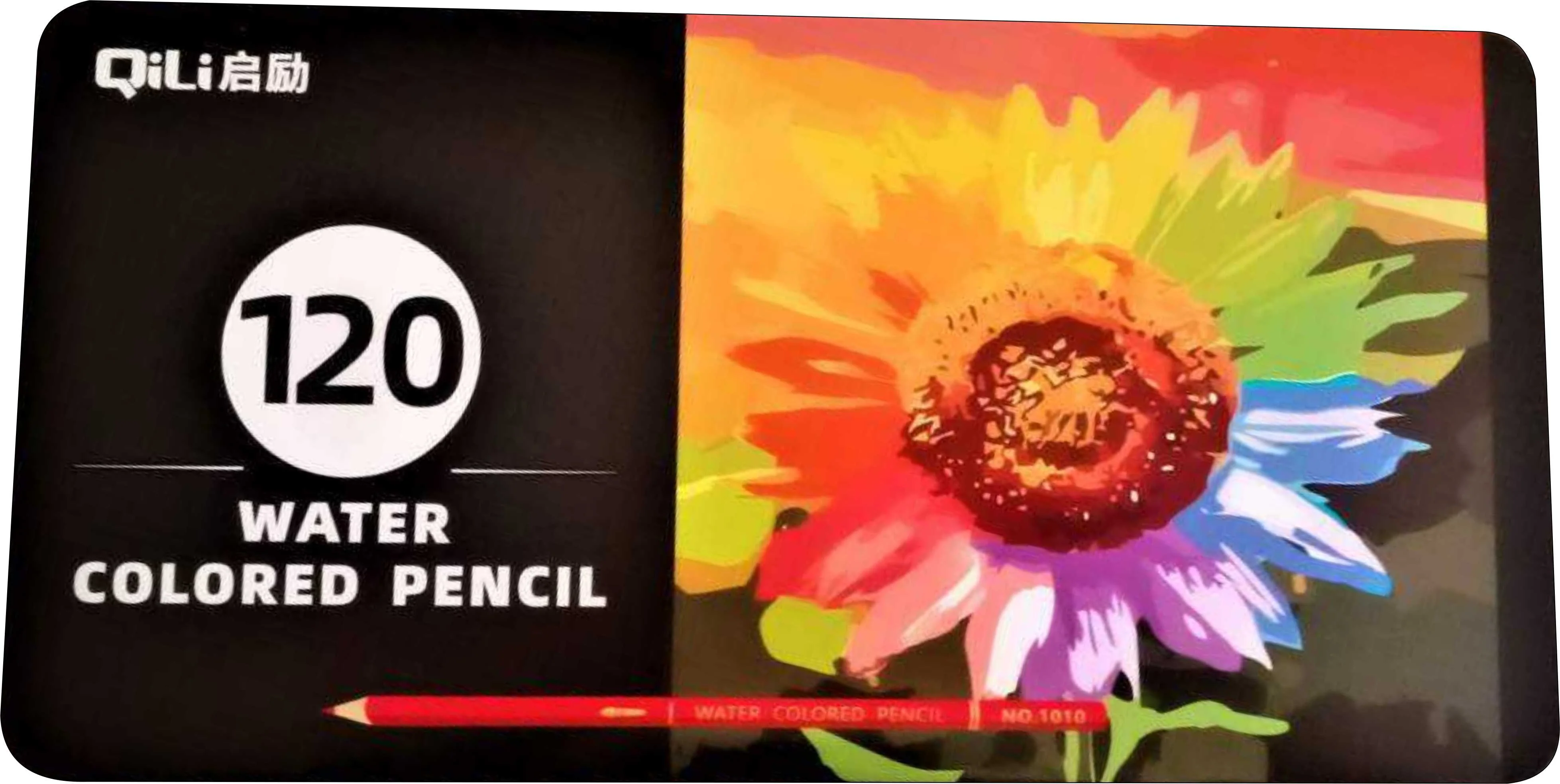 QILI Water Colored Pencils With Metal Box Set - Image 4