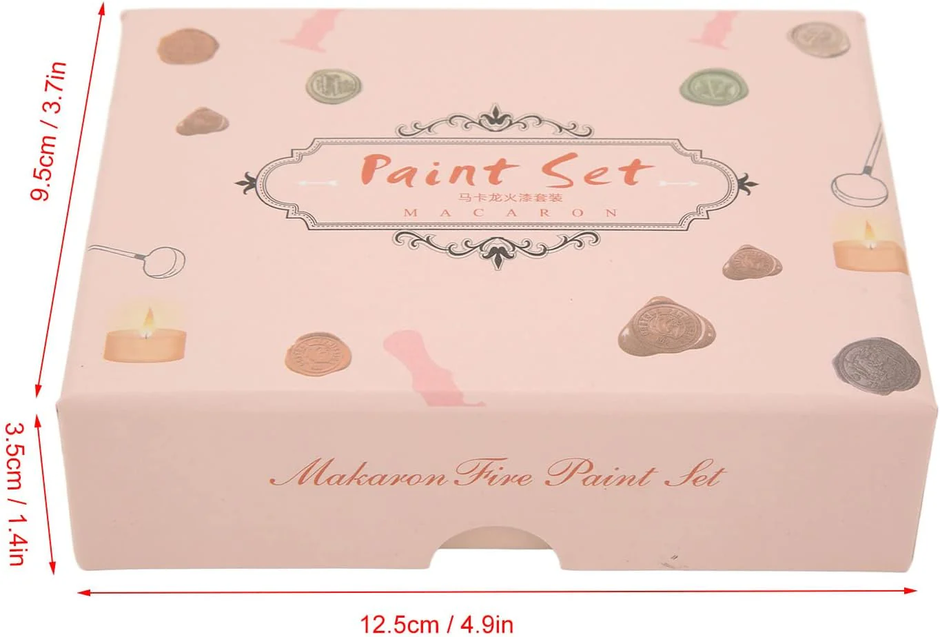 Retro Wax Stamp Kit, Wax Adhesives Adhesive Waxing Sealed Stamp Set - Image 3
