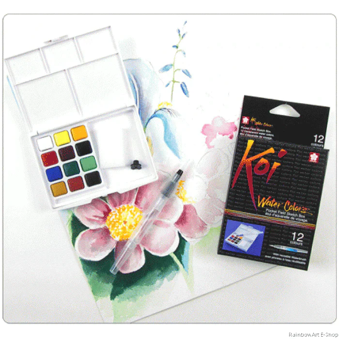 Sakura Koi Watercolor - Image 2
