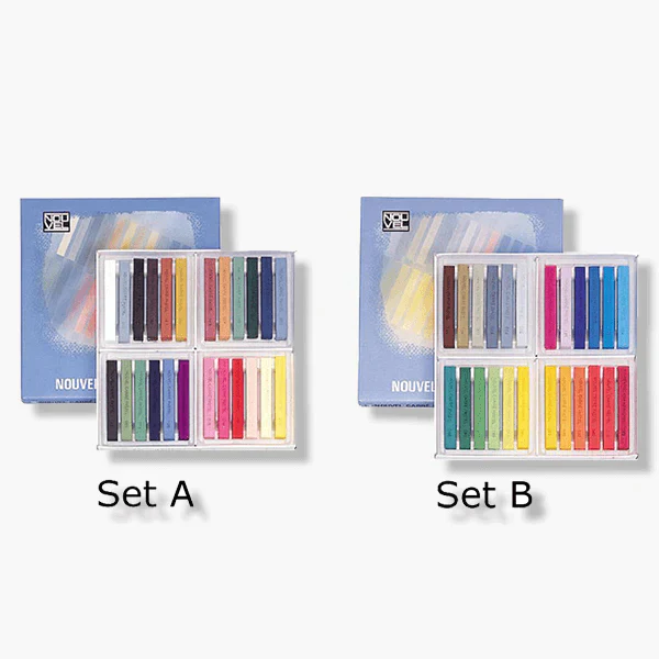 Sakura Nouvel Carre Pastels Colour Set Of 24 (This item is in stock. If you’d like to order, please contact us on WhatsApp. Orders are placed there, and payment must be made in advance)