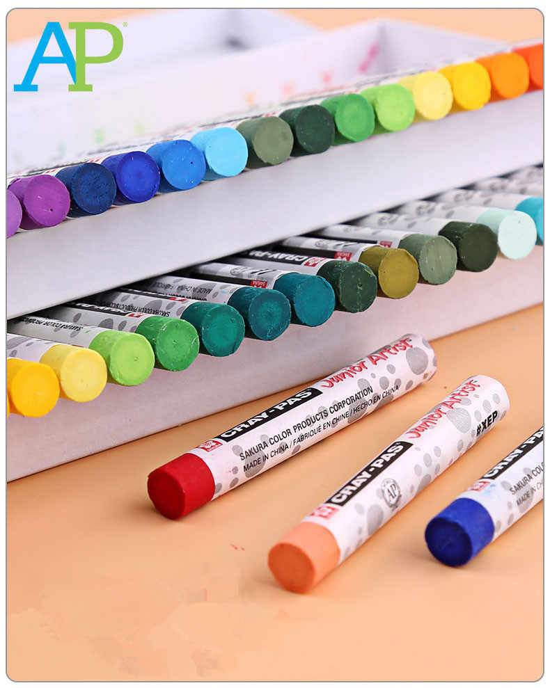 Sakura Oil Pastels Crayon Drawing For Kids Students - Image 2