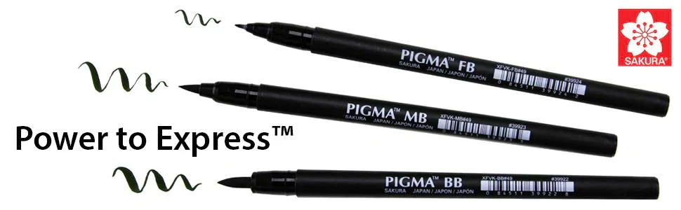 Sakura Pigma Brush Pen single piece - Image 2
