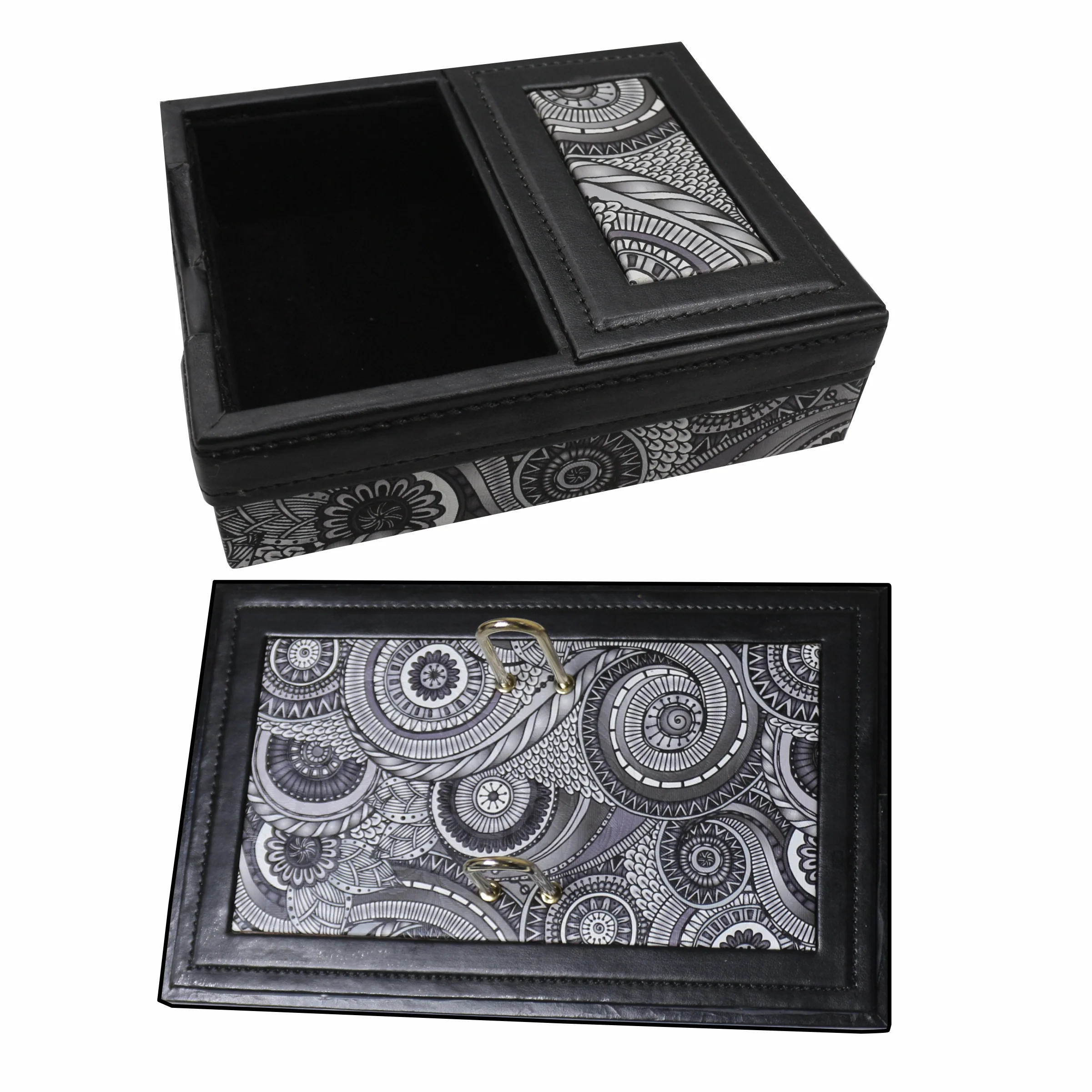 Sensa Luxury Executive Wooden Table Organizer 11pcs Set #245 - Image 9