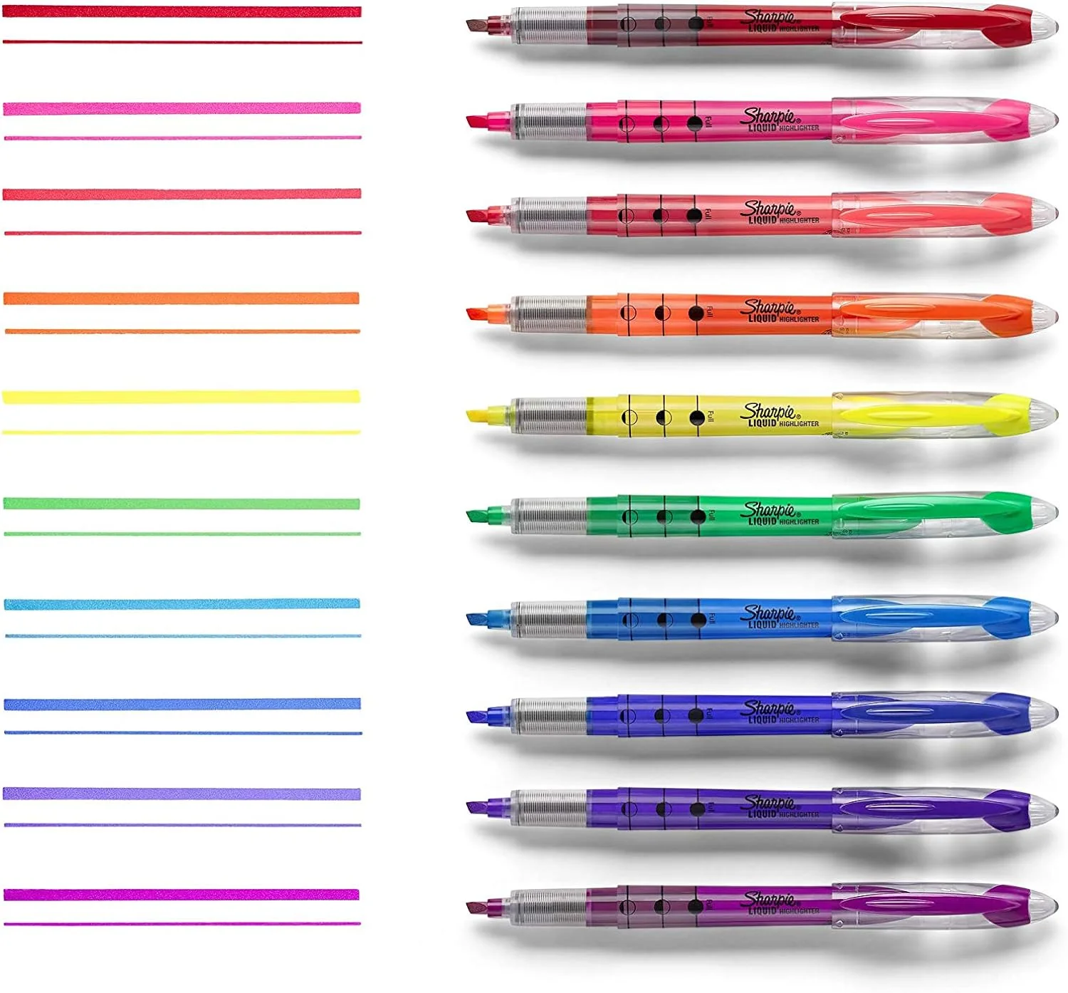 Sharpie Liquid Chisel Tip Highlighters Pack of 10 - Image 7