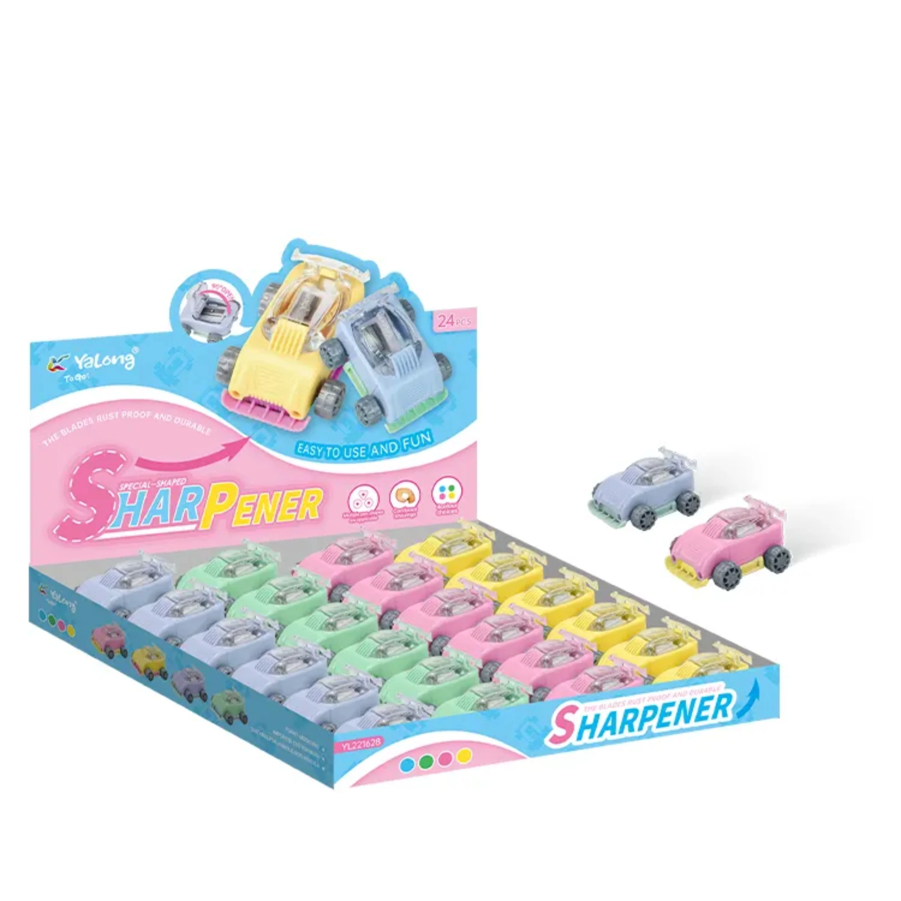 Sharpner Fancy Car Yelong - YL221628 - Multicolour - Image 2