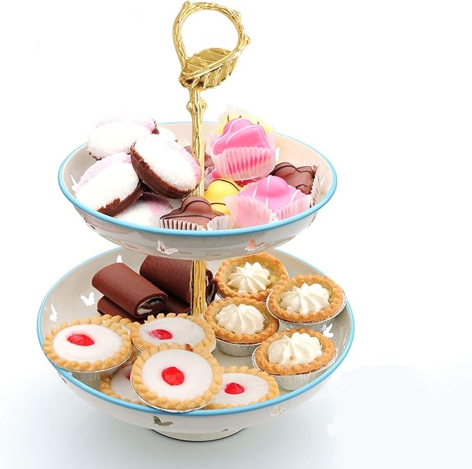 Silicone Mold Metal Gold Story Holder & DIY Three Layer Fruit Tray Tea Tray - Image 2