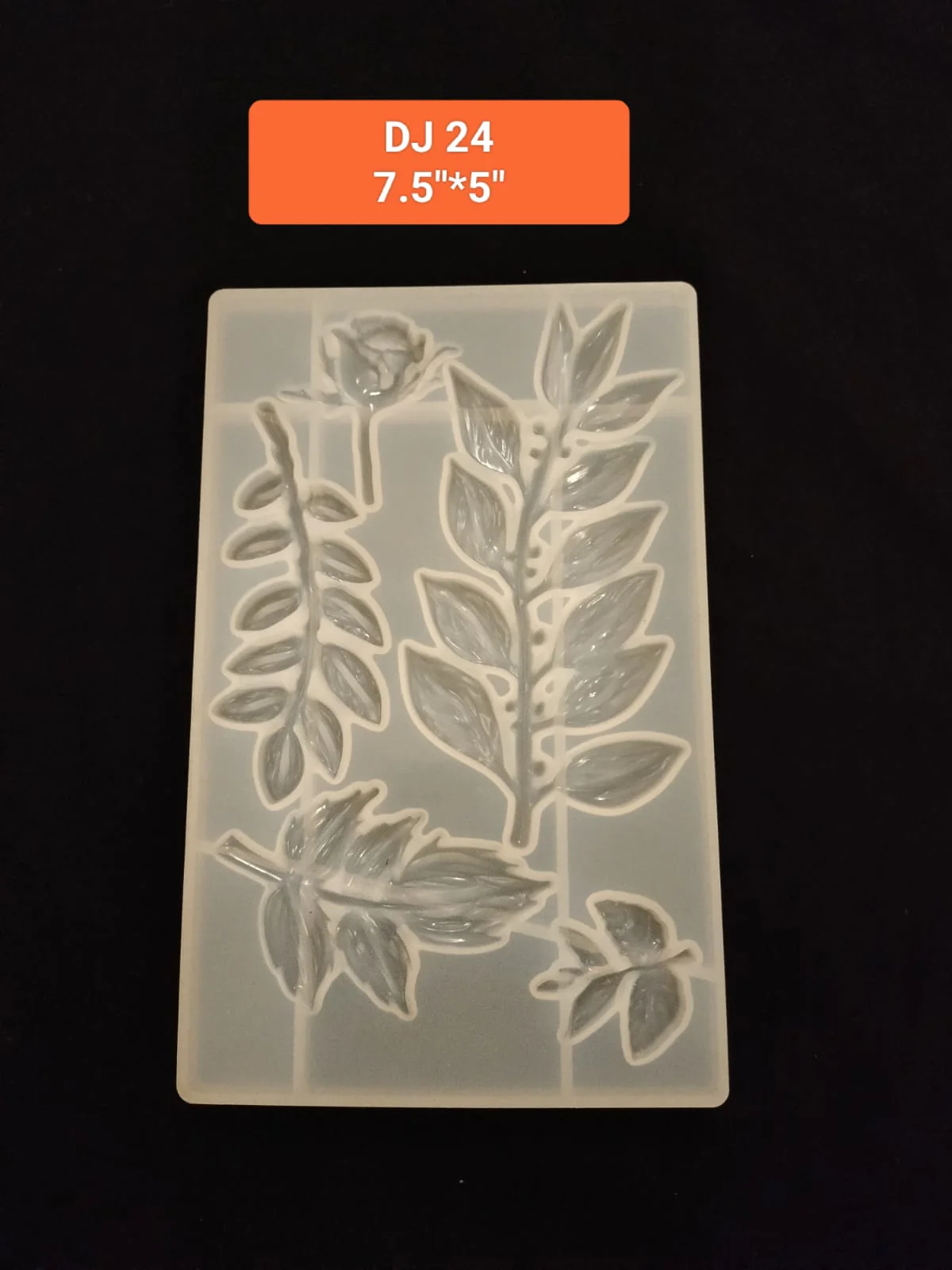 Silicone Resin Leaf Mold 7.5"*5"