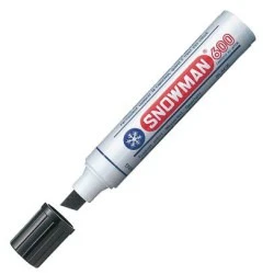 Snowman BOARD Marker CUT Nib 1pc - Image 2