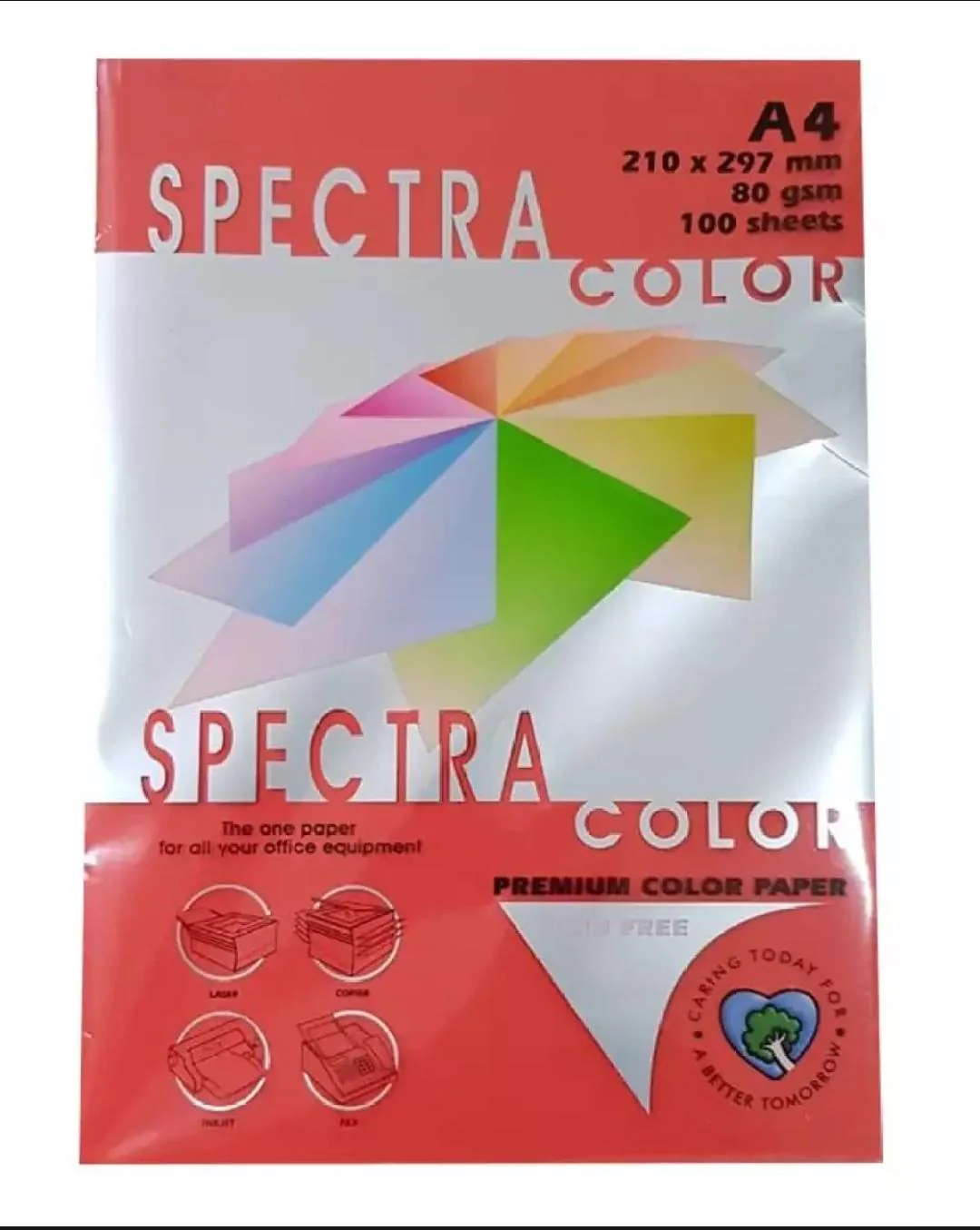 Spectra Color Paper 80gm Pack of 100 Sheets - Image 20