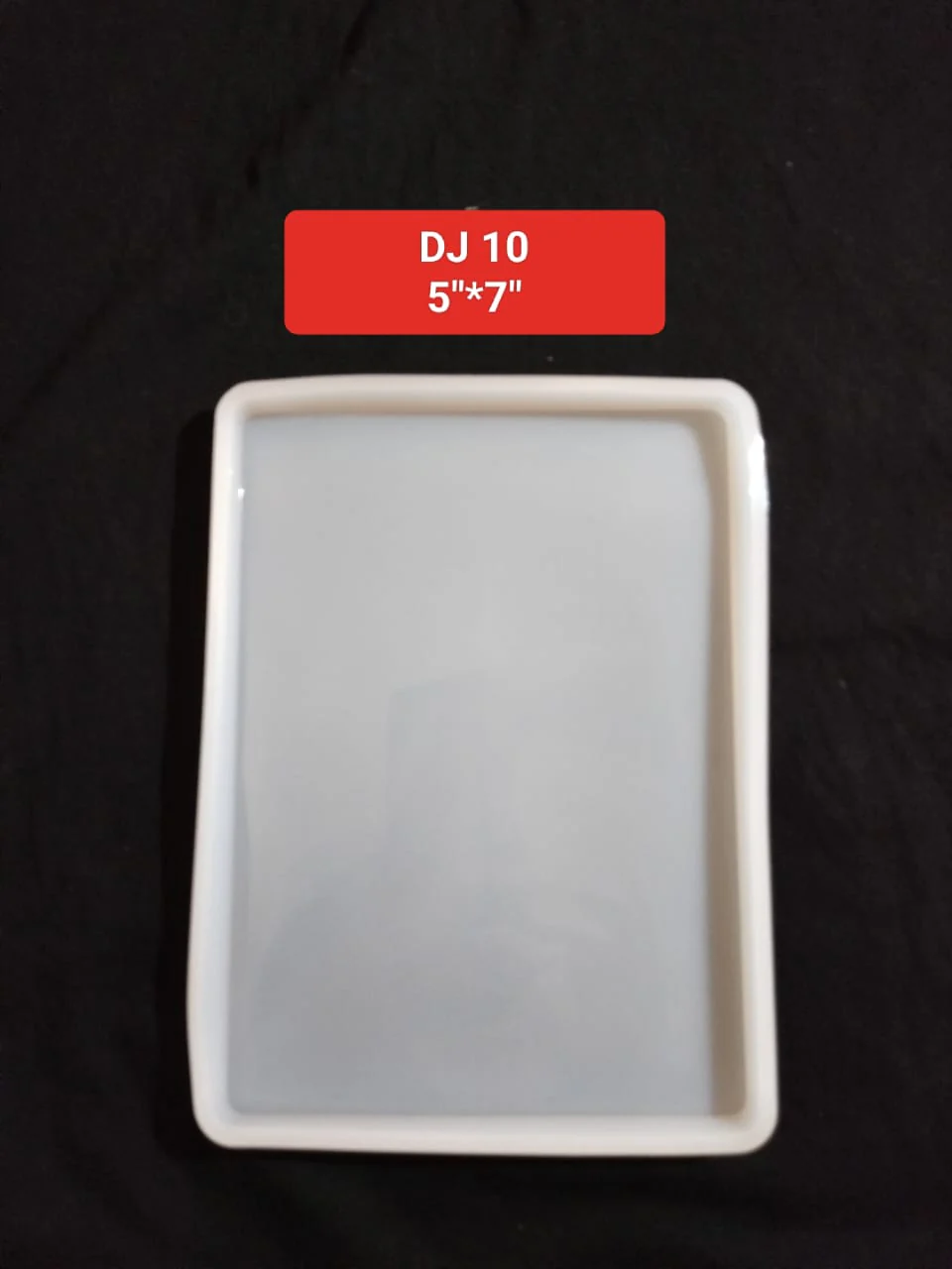 Square Shape Epoxy Mold DIY Resin Silicone Mold 5''*7''