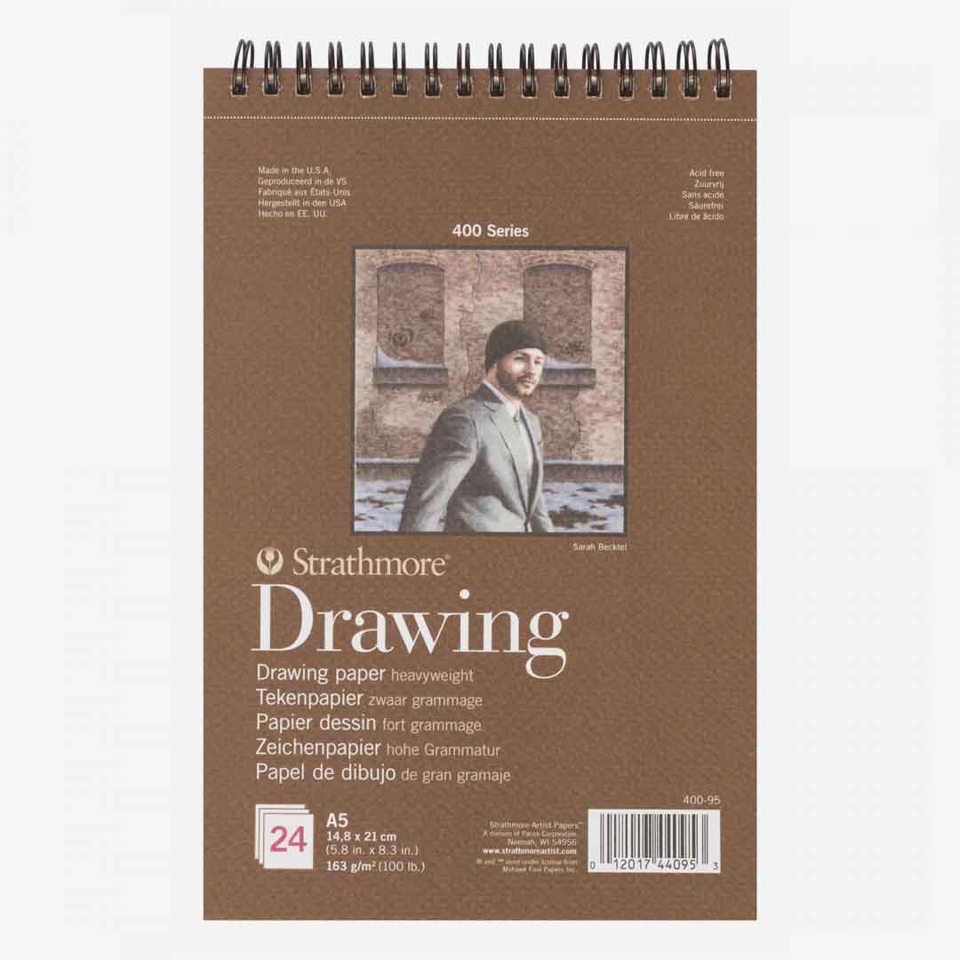 Strathmore Drawing Spiral Pad 163gsm - Image 3