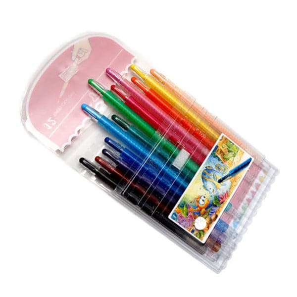 Titi Twist Oil Pastel Crayons 12 Assorted Colors - Image 5
