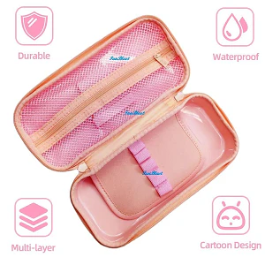 Unicorn Magical Luxury Glitter Water Gel Pencil Pouch for Kids - Image 2