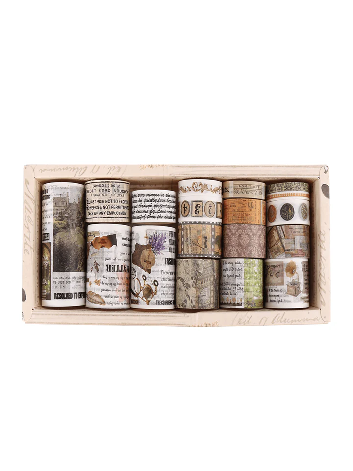 Washi Tape Set 18pcs - Multicolour - Songdao - Image 2