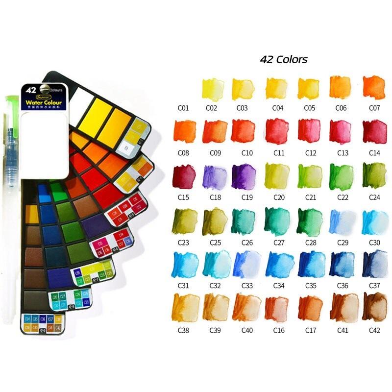 Watercolor Palette For Artists Best Rotatable - Image 5