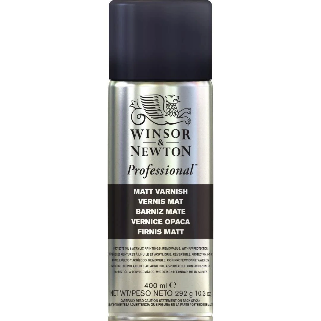 Winsor & Newton Artist Matt Varnish Fixative Aerosol Spray - Image 2
