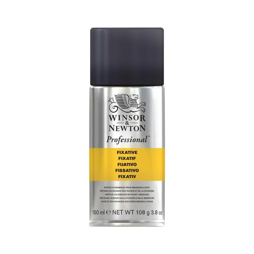 Winsor Newton Professional Fixative Spray For Sketch & Drawing - Image 2