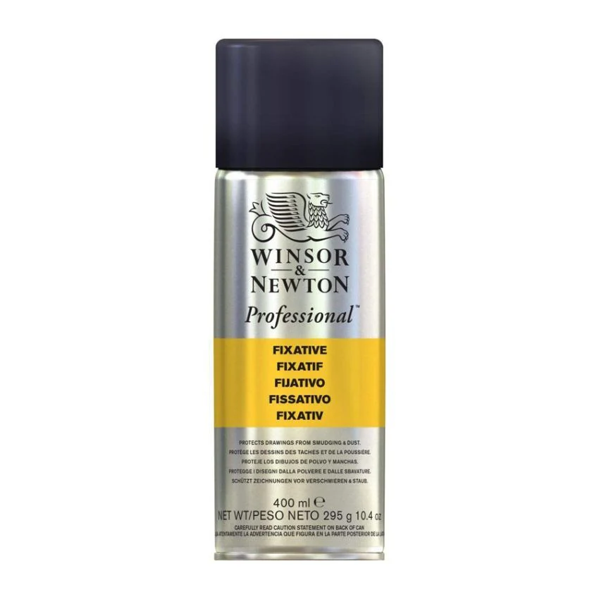 Winsor Newton Professional Fixative Spray For Sketch & Drawing - Image 3