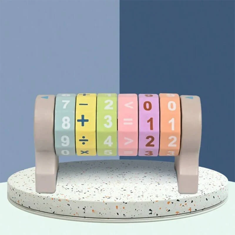 Wooden Arithmetic Cylindrical Rubik's Cube - Image 3