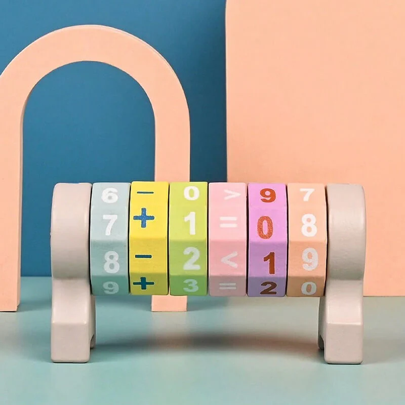 Wooden Arithmetic Cylindrical Rubik's Cube - Image 5