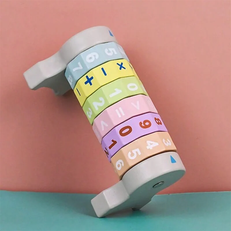 Wooden Arithmetic Cylindrical Rubik's Cube - Image 6