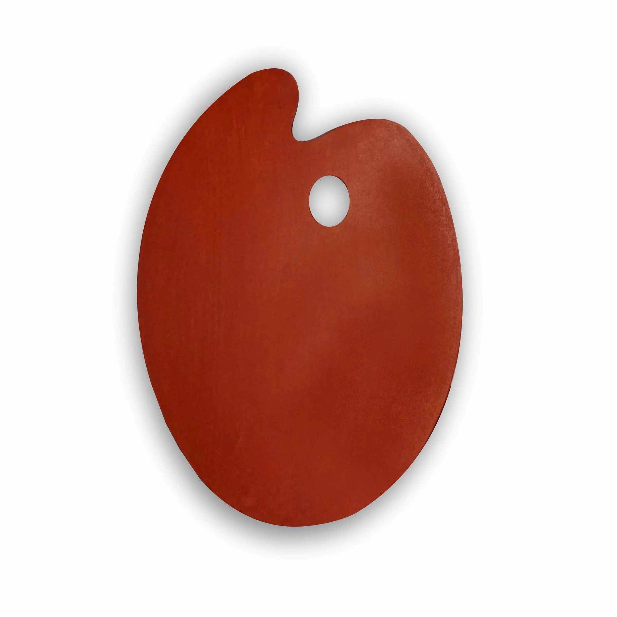Wooden Colour Mixing Palette Oval Shape - Image 2