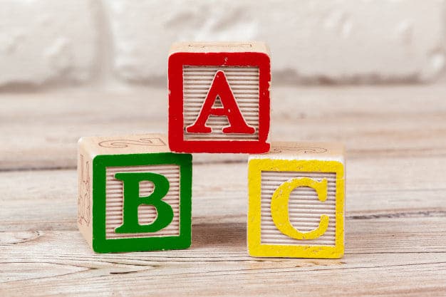 Wooden Toy Abc Blocks 27pcs - Image 2