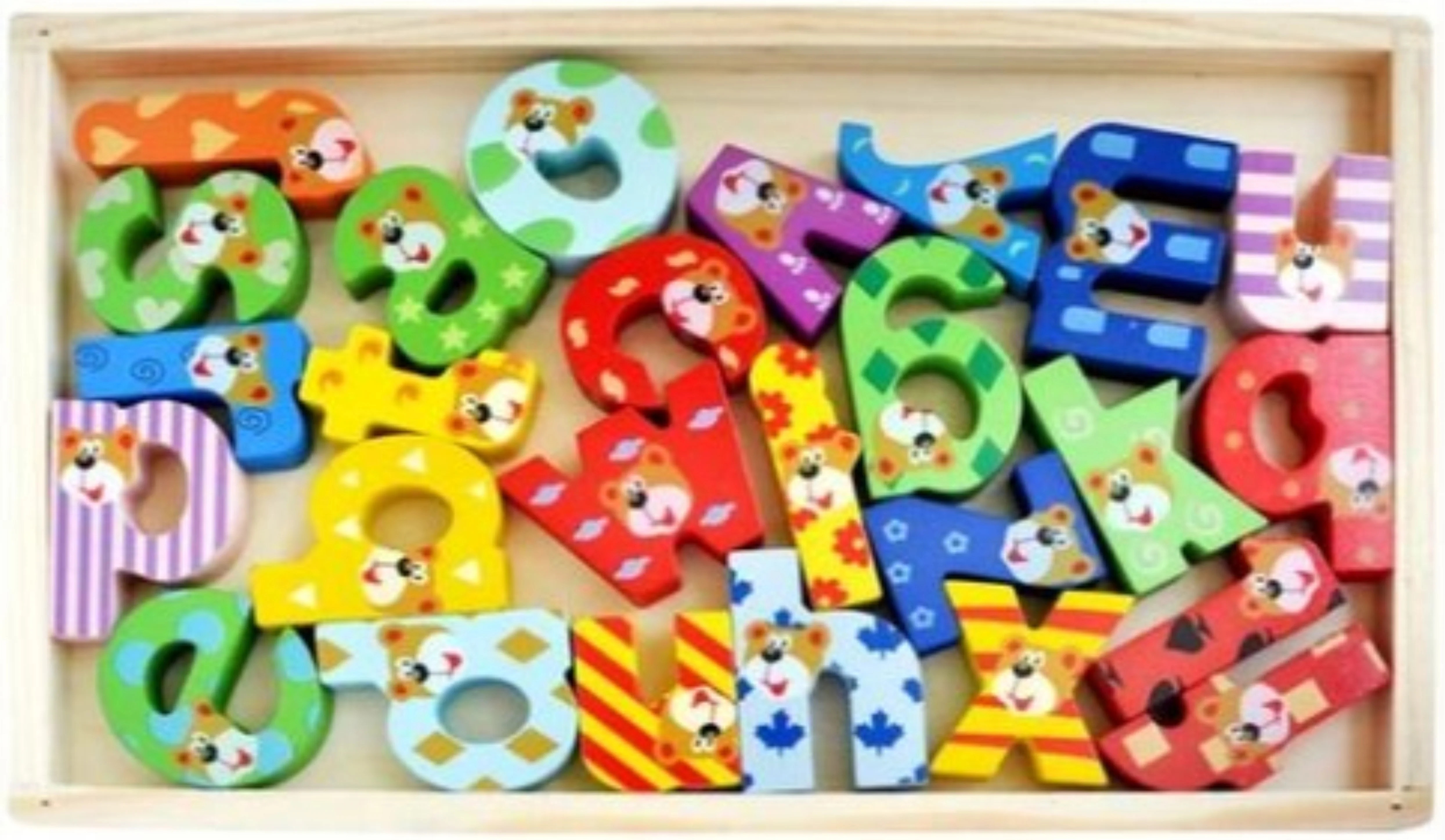 Woodn Toy abc #134 (With Tray)